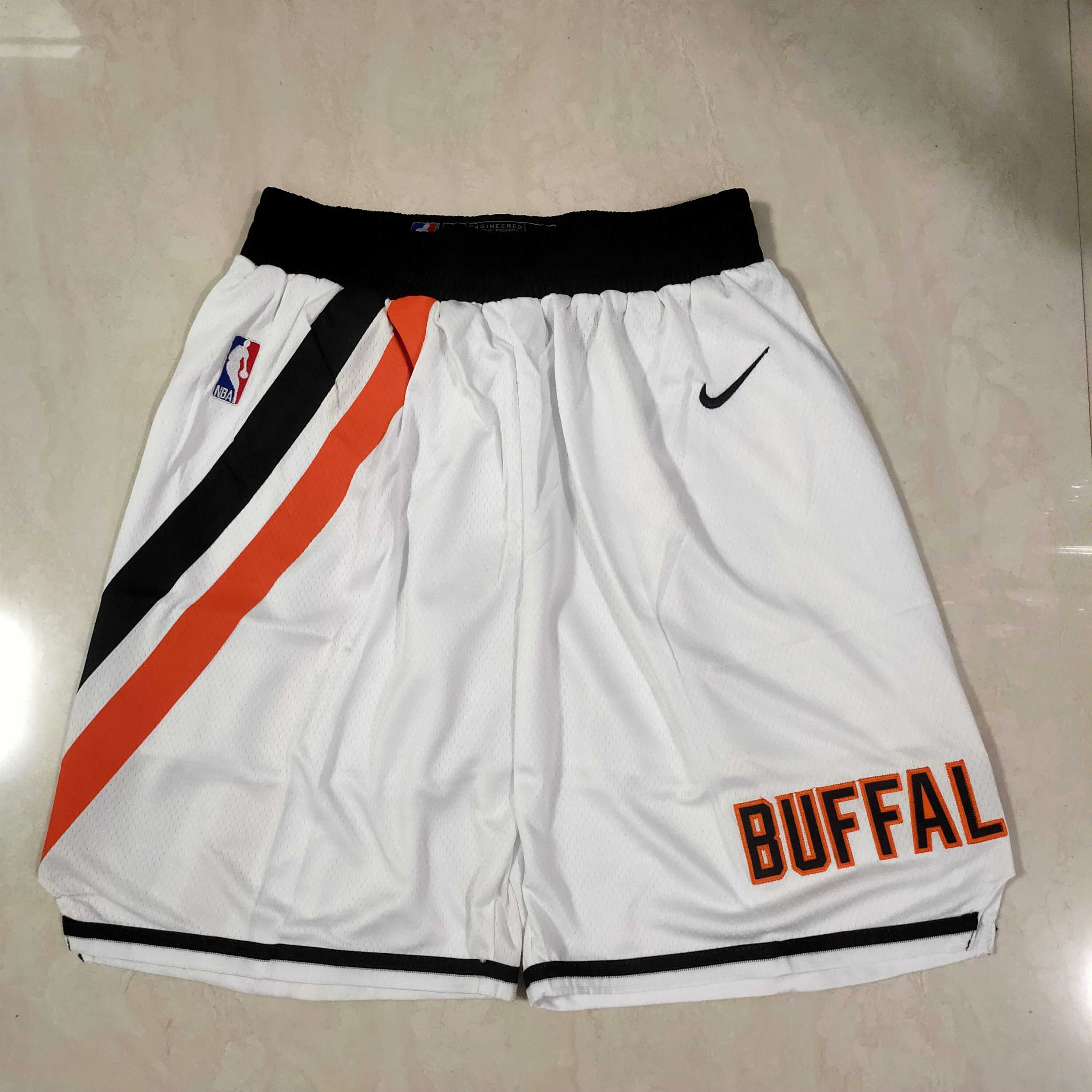 Men NBA Los Angeles Clippers White Shorts 04161
